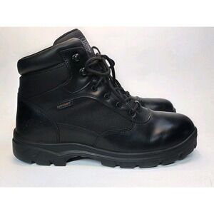 Mens Size 13 W Skechers Work Relaxed Fit Black Wascana Benen Tactical Boots